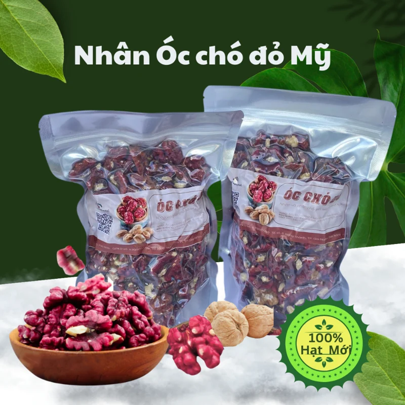Nhân óc chó đỏ Mỹ