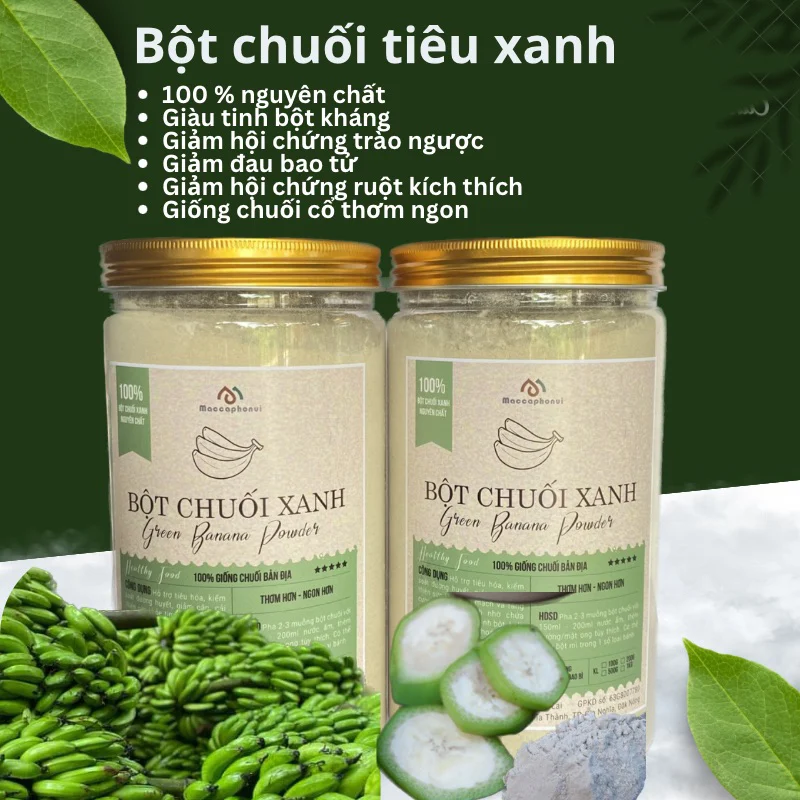 Bột chuối xanh Gia Lai