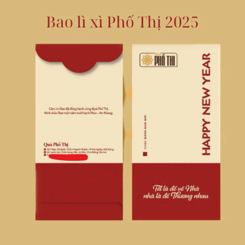Bao lì xì Quà Phố Thị