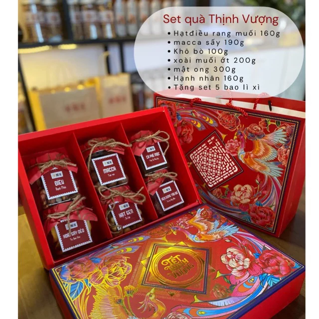 Set quà hạt dinh dưỡng doanh nghiệp